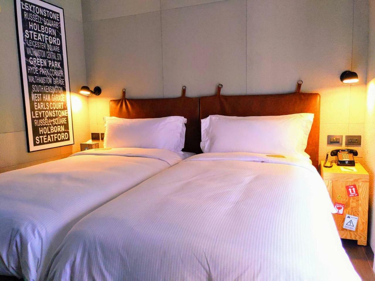 Just Sleep - Sanchong Hotel Tajpej Kültér fotó