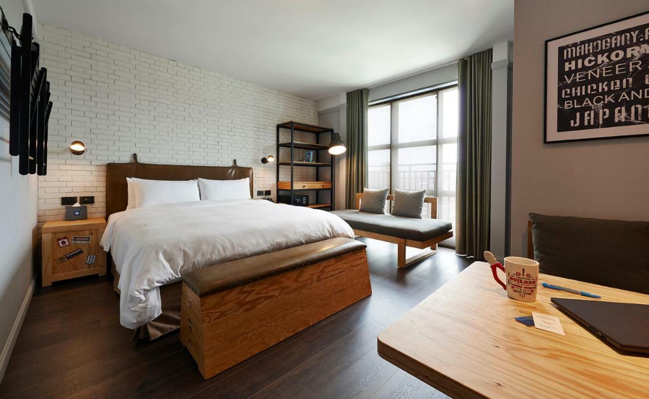 Just Sleep - Sanchong Hotel Tajpej Kültér fotó