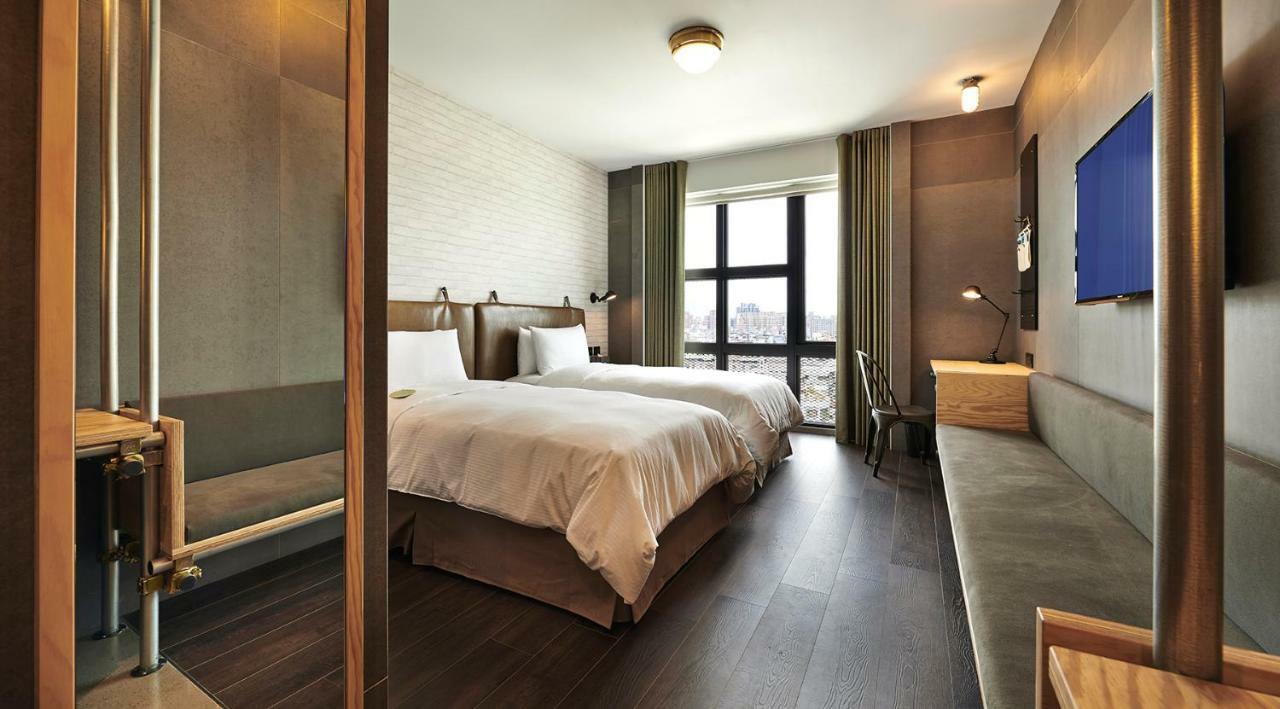 Just Sleep - Sanchong Hotel Tajpej Kültér fotó
