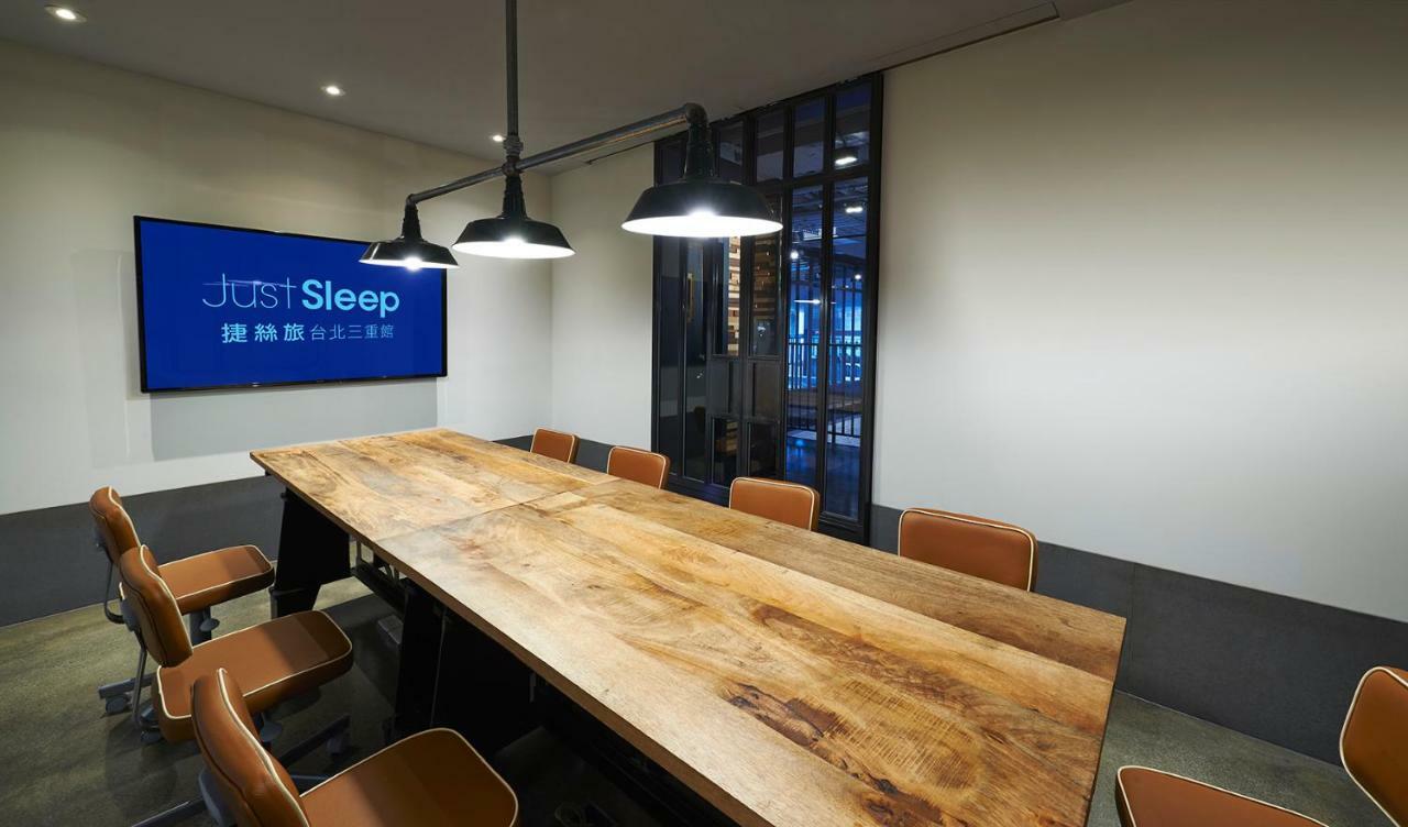 Just Sleep - Sanchong Hotel Tajpej Kültér fotó