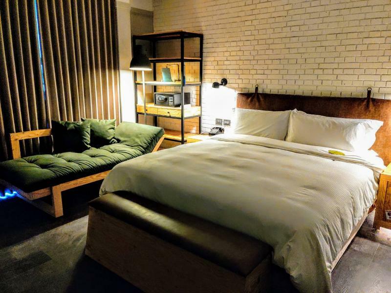 Just Sleep - Sanchong Hotel Tajpej Kültér fotó